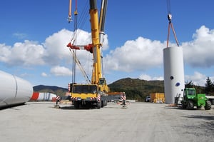 Wind turbine craneage safety systems